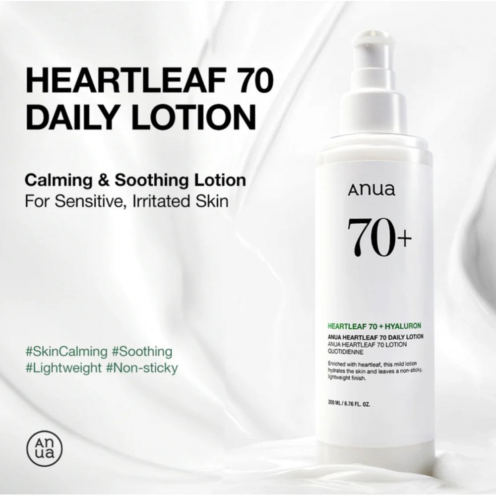 Anua Heartleaf 70+ 200ml Daily Lotion