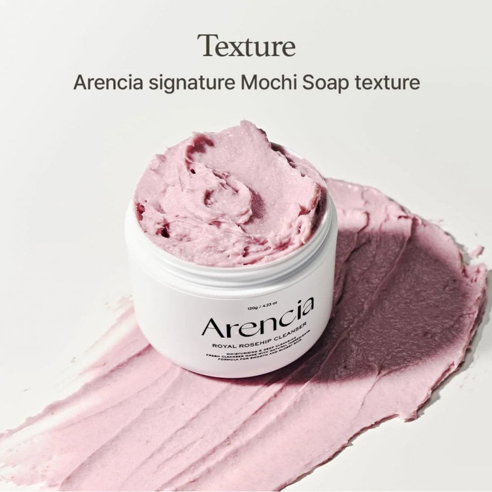 Arencia Fresh Royal Rosehip Mochi Cleanser 120g