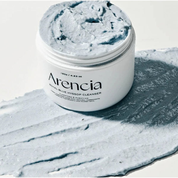 Arencia Fresh Blue Hyssop Mochi Cleanser 120g