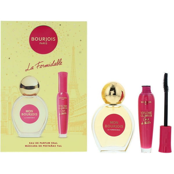 Bourjois La Formidable 2 Piece Gift Set: EDP 50ml - Mascara 7ml