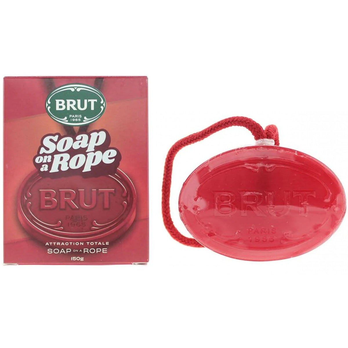 Brut Soap On A Rope Attraction Totale 150g Soap