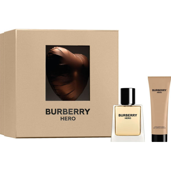 Burberry Hero For Men Gift Set: 50ml EDT Spray - Shower Gel 75ml