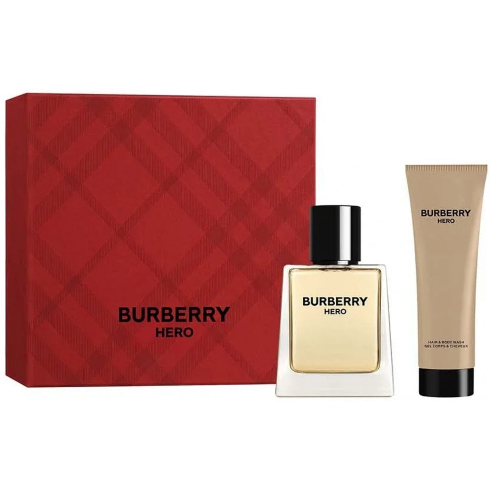 Burberry Hero Gift Set 50ml EDT Spray - Shower Gel 75ml