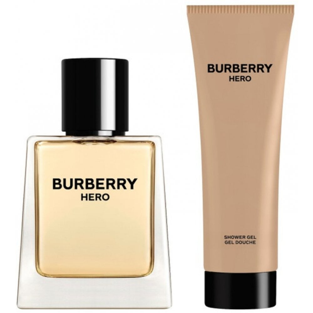 Burberry Hero Gift Set 50ml EDT Spray - Shower Gel 75ml