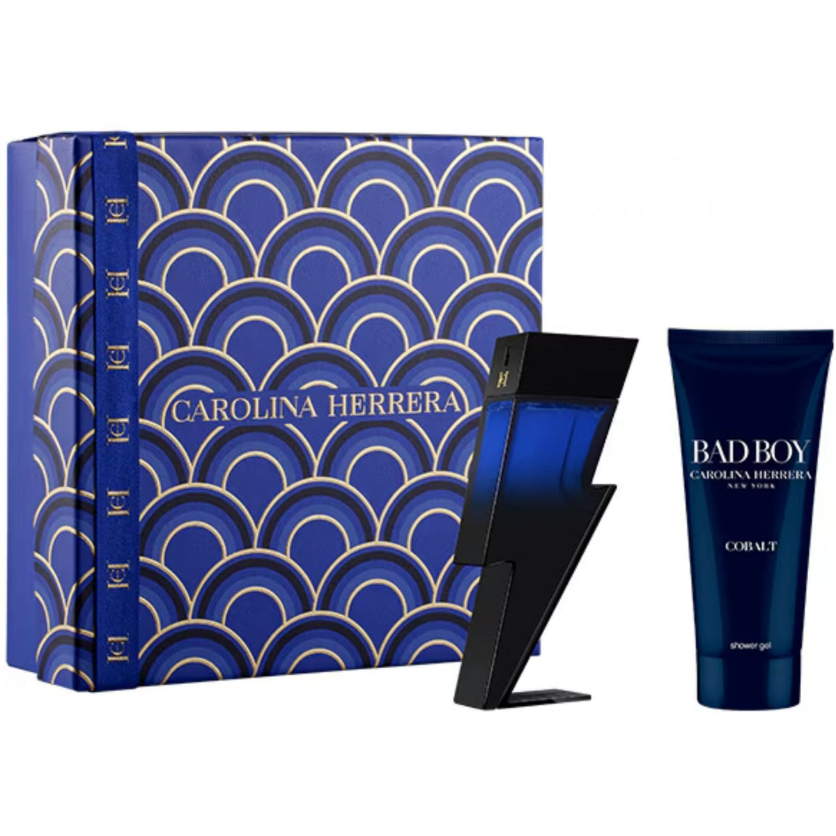 Carolina Herrera Bad Boy Cobalt Gift Set 100ml EDT Spray - Shower Gel 100ml