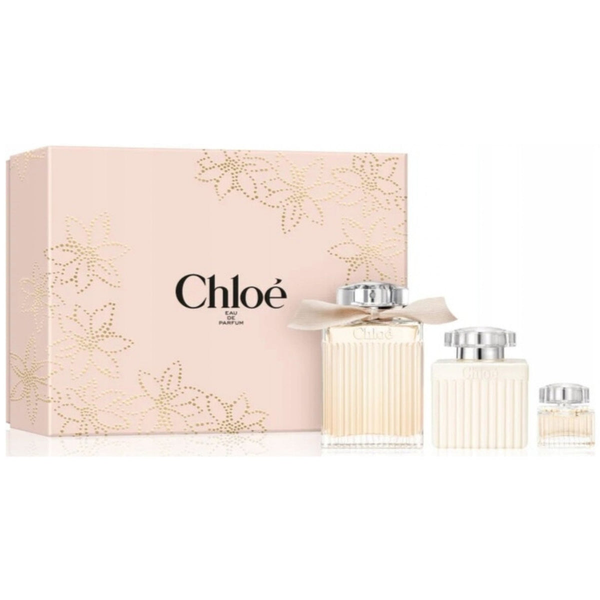 Chloe Gift Set EDP 100ml Spray - Body Lotion 100ml - EDP 5ml