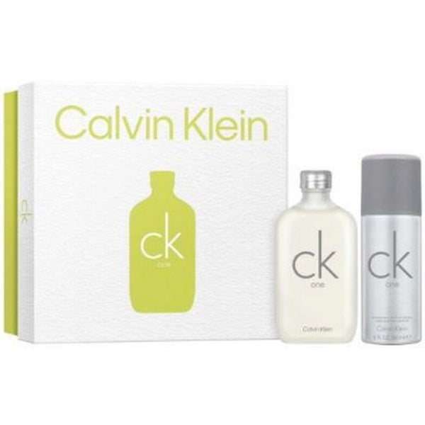 Calvin Klein CK One Gift Set 100ml EDT Spray + Deodorant Spray 150ml