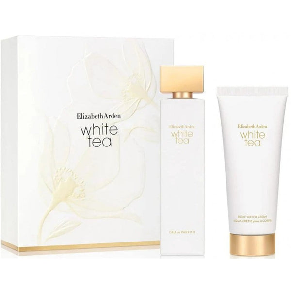 Elizabeth Arden White Tea Gift Set 100ml EDP Spray + Body Lotion 100ml
