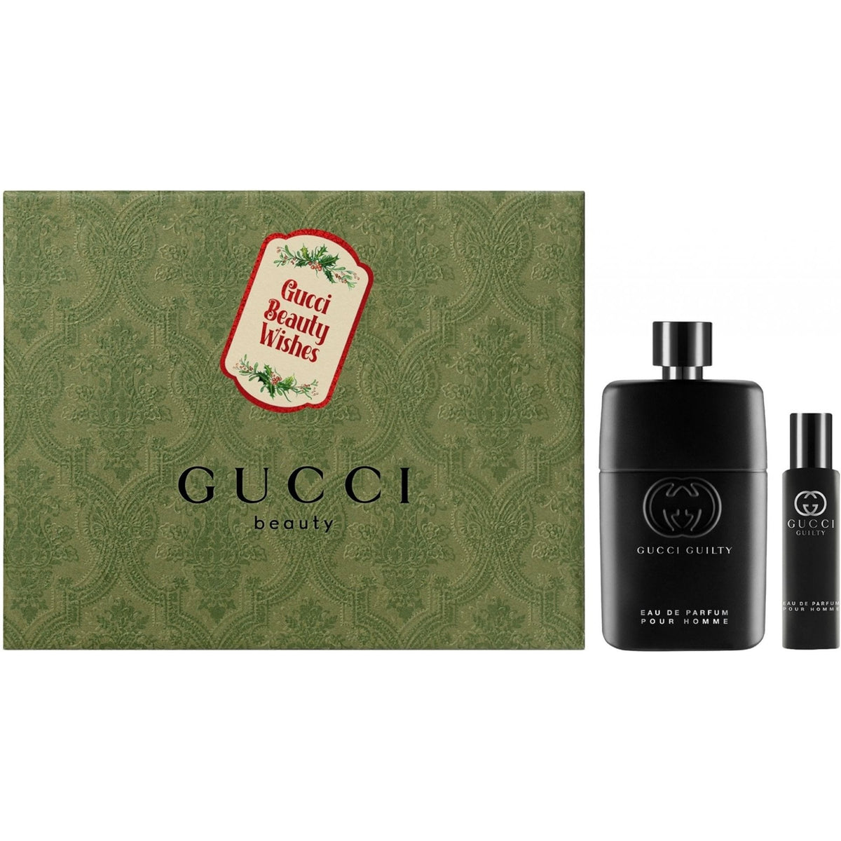 Gucci Guilty Pour Homme Gift Set 90ml EDP Spray + Eau de Parfum 15ml