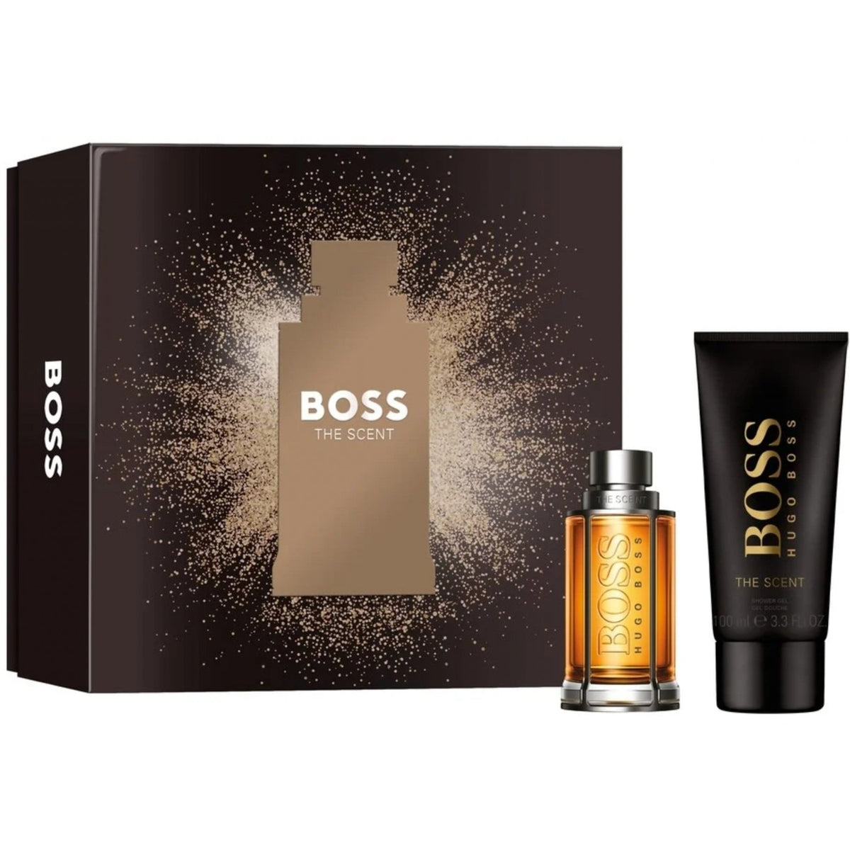 Hugo Boss The Scent For Him Gift Set 50ml EDT Spray + Shower Gel 100ml
