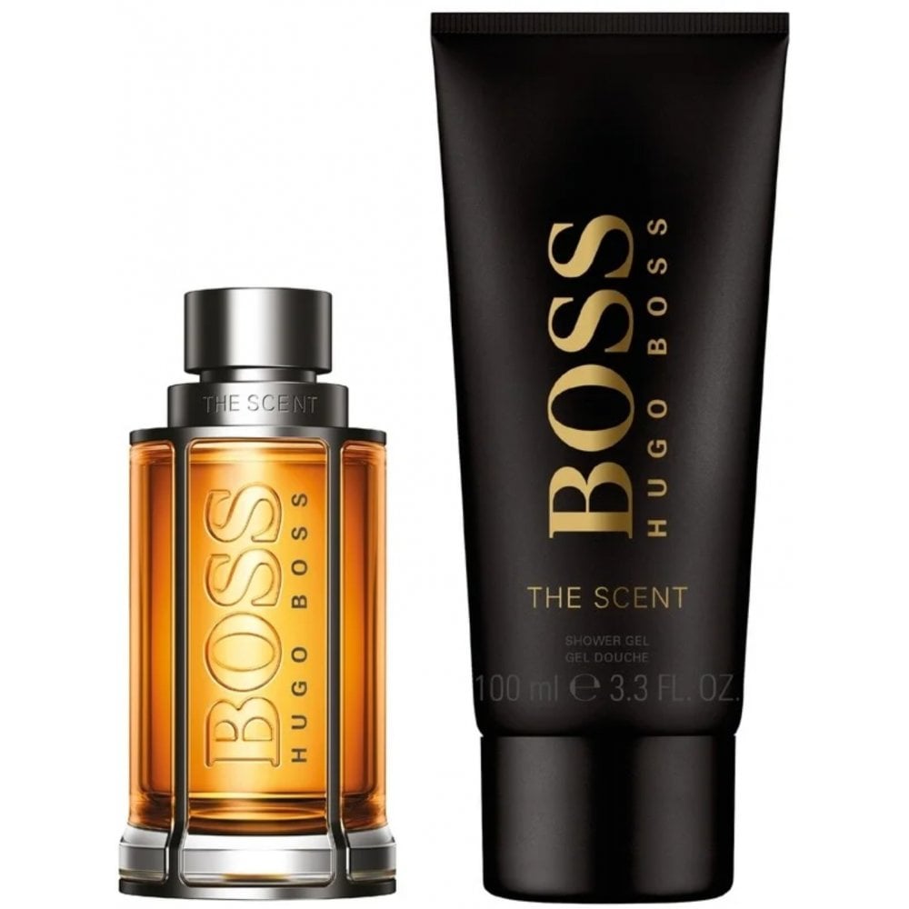 Hugo Boss The Scent For Him Gift Set 50ml EDT Spray + Shower Gel 100ml