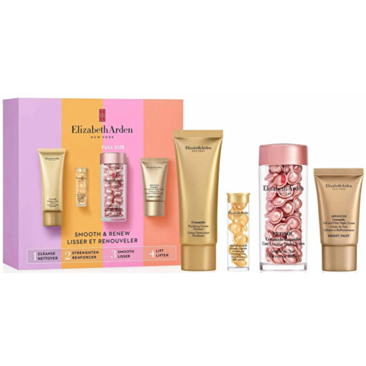Elizabeth Arden Smooth And Renew Gift Set 4 Pieces