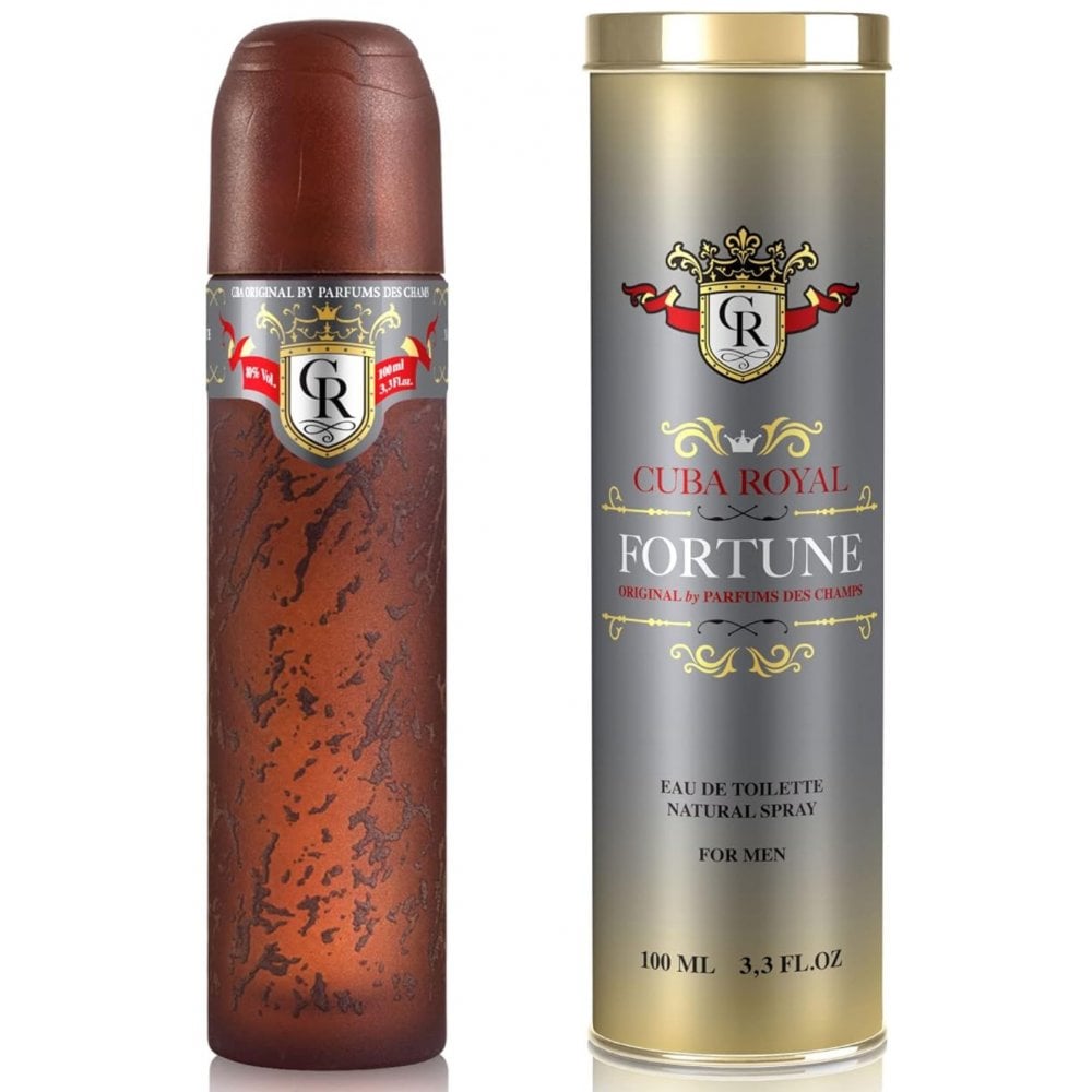 Cuba Royal Fortune For Men 100ml EDT Spray