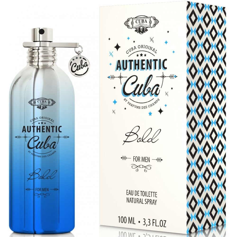 Cuba Authentic Bold For Men 100ml EDT Spray