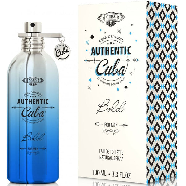 Cuba Authentic Bold For Men 100ml EDT Spray