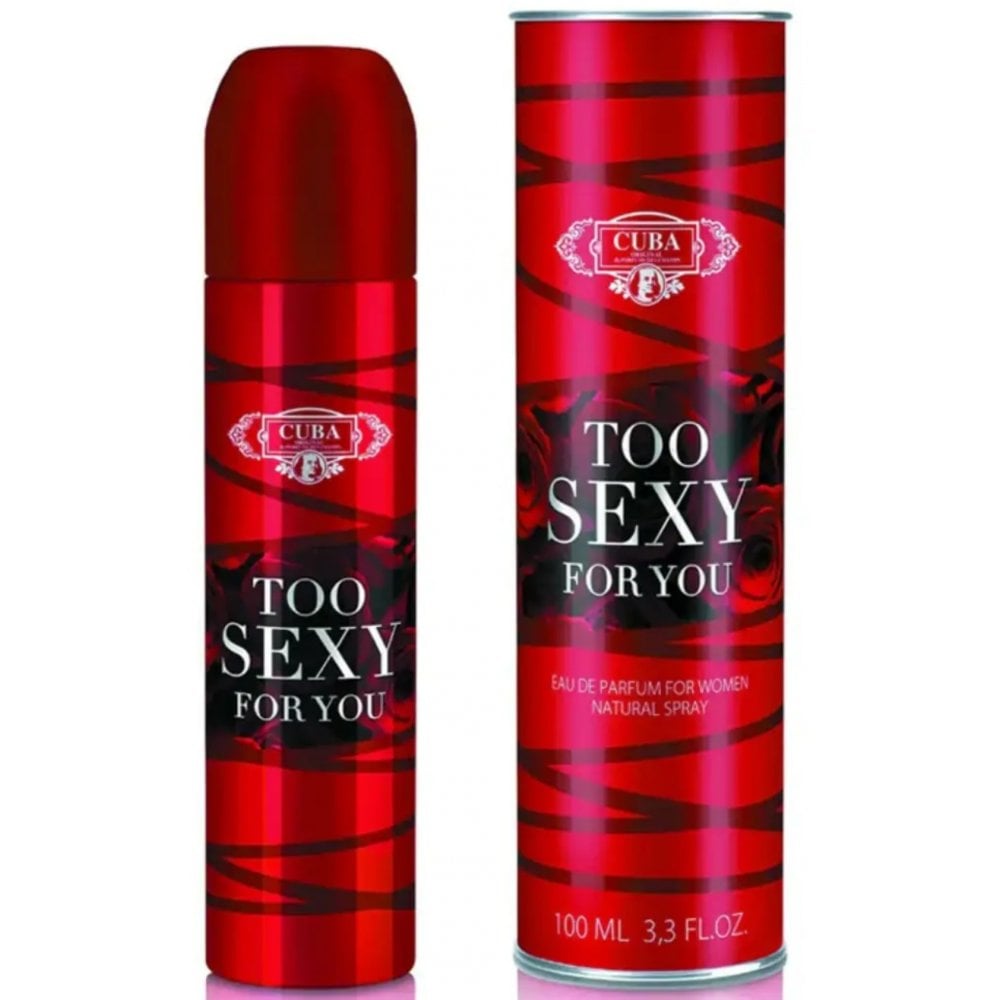 Cuba Too Sexy For You For Women 100ml EDP Spray