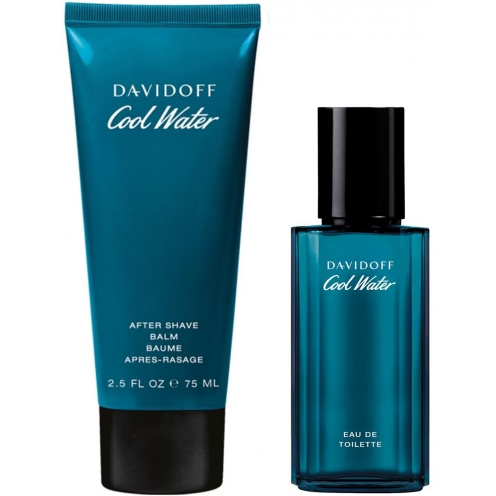 Davidoff Cool Water For Him Gift Set 40ml EDT Spray - Shower Gel 75ml