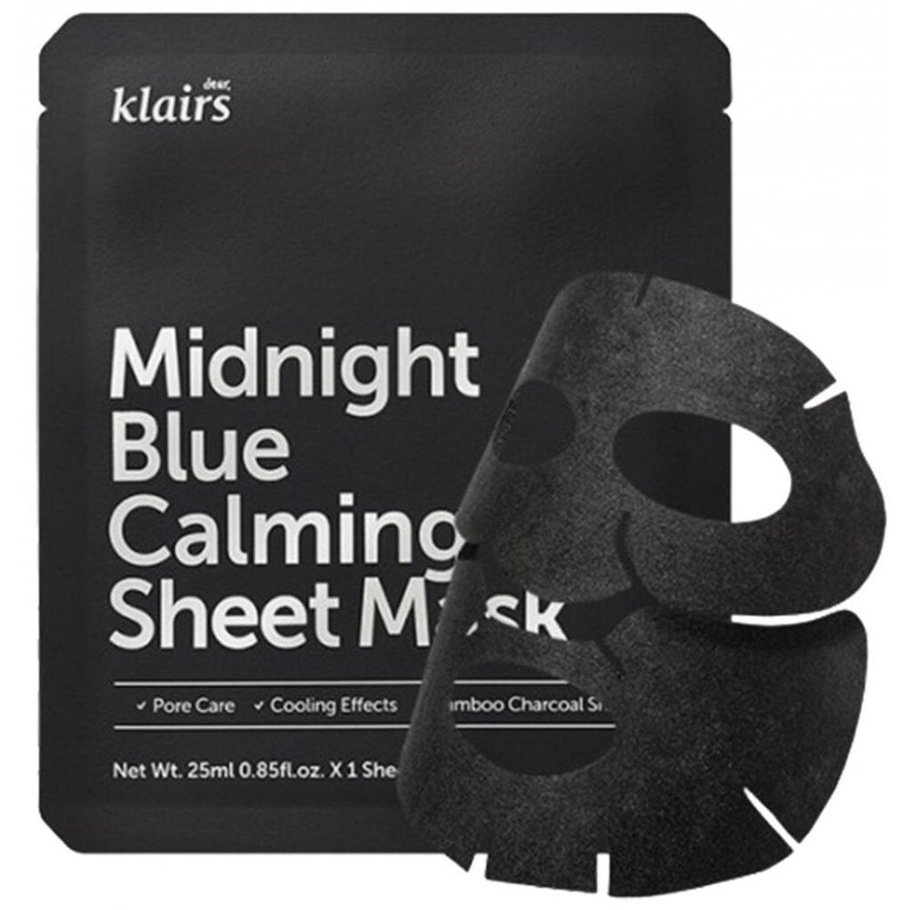 Dear Klairs Midnight Blue 25ml Calming Sheet Mask