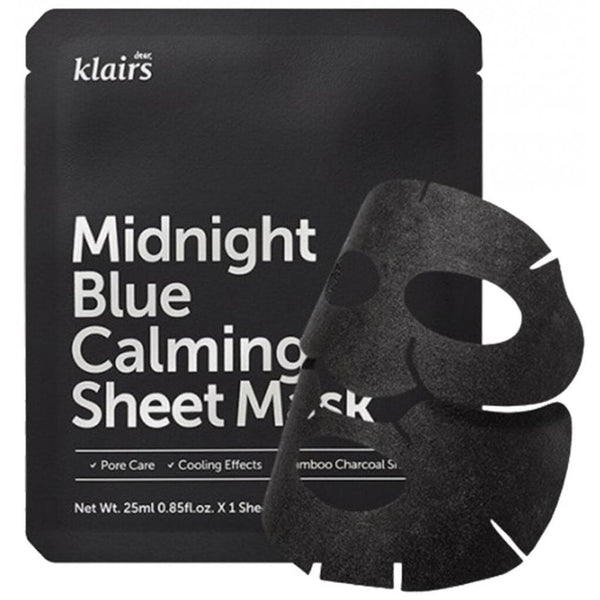 Dear Klairs Midnight Blue 25ml Calming Sheet Mask