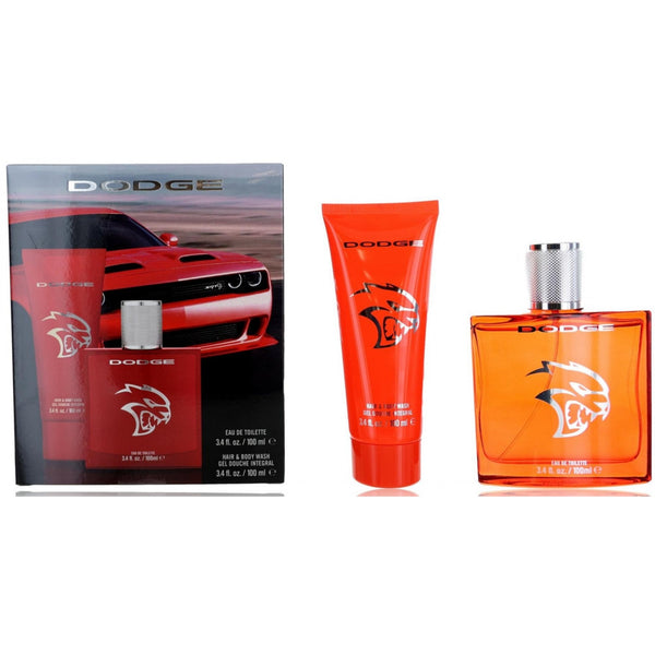 Dodge Legacy Hellcat SRT Gift Set 100nl EDT Spray - Hair & Body Wash 100ml