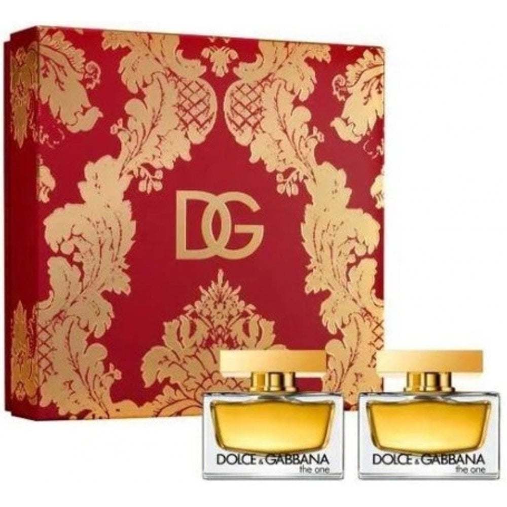 Dolce & Gabbana The One For Her Gift Set 2 x 50ml EDP Spray