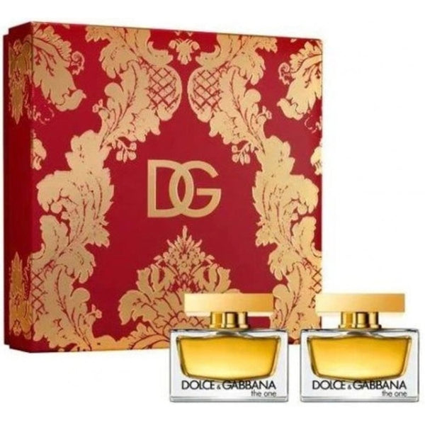 Dolce & Gabbana The One For Her Gift Set 2 x 50ml EDP Spray