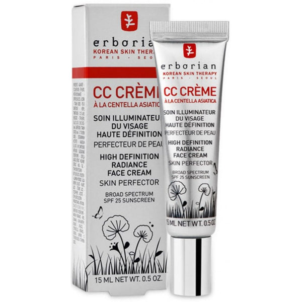 Erborian CC Cream Spf 25 High Definition Radiance Dore Face Cream 15ml