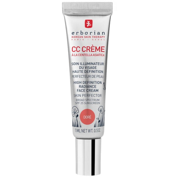 Erborian CC Cream Spf 25 High Definition Radiance Dore Face Cream 15ml