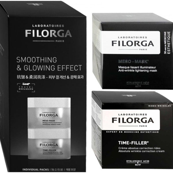 Filorga Smoothing & Glowing Effect Travel Gift Set: Cream 50ml - Face Mask 50ml