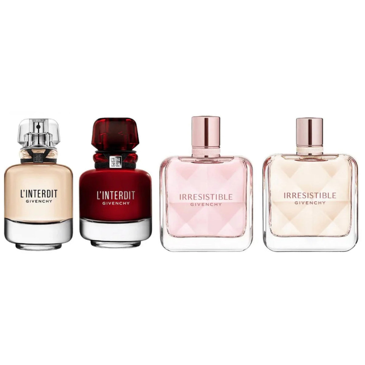 Givenchy Mini Set: L'Interdit EDP 9ml + L'Interdit Rouge EDP 9ml + Irresistible EDP 9ml + Irresistible Velvet EDP 9ml