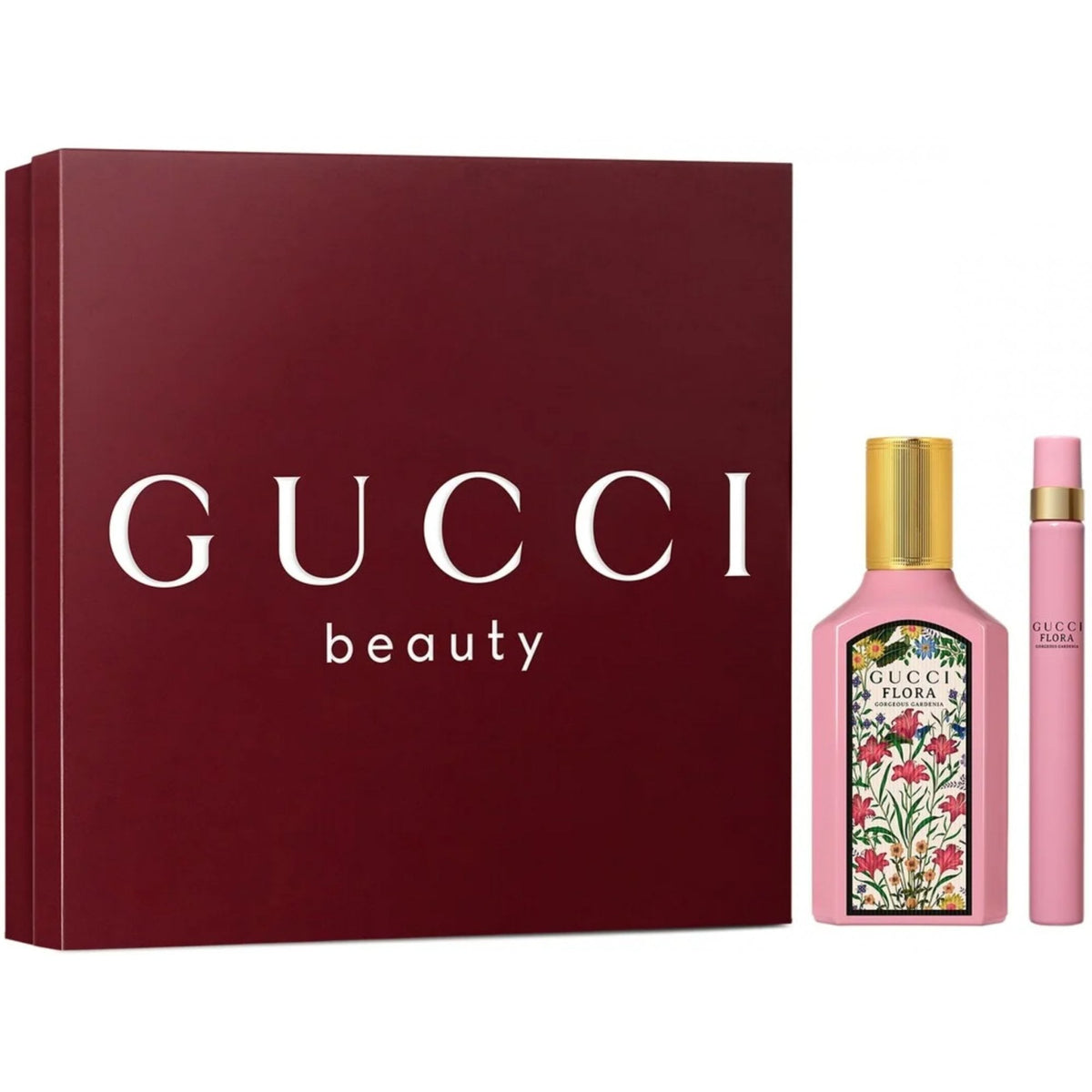 Gucci Flora Gorgeous Gardenia Gift Set 50ml EDP Spray - EDP 10ml