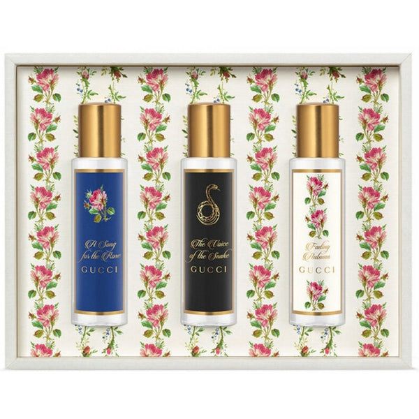 Gucci The Alchemist's Garden Gift Set: A Song For The Rose EDP 15ml - The Voice Of The Snake EDP 15ml - Fading Autumn EDT 15ml