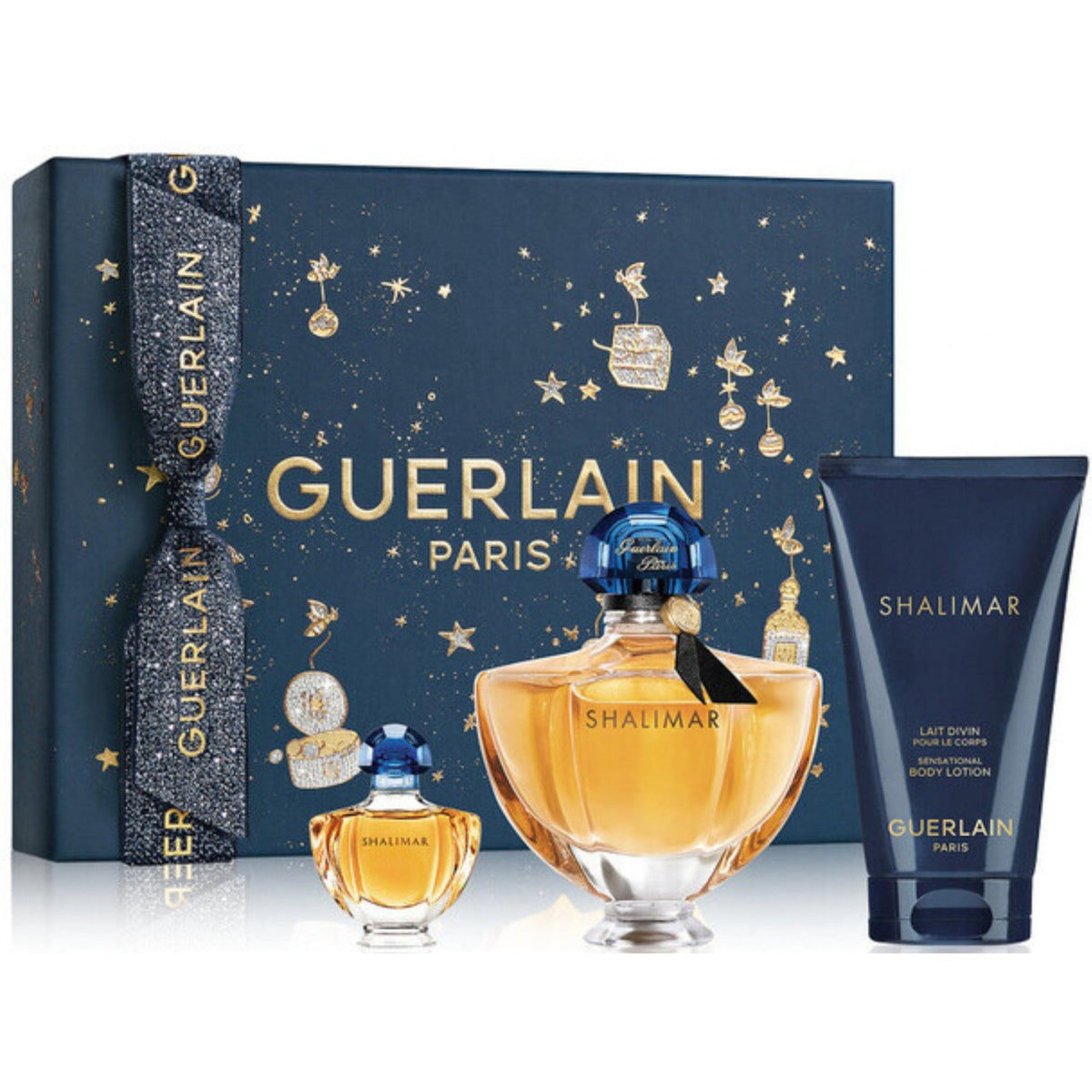 Guerlain Shalimar Gift Set 50ml EDP Spray - EDP 5ml - Body Lotion 50ml