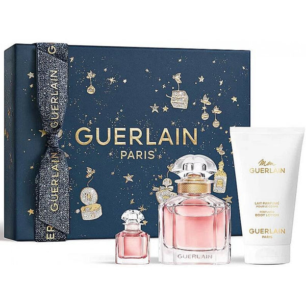 Guerlain Mon Guerlain Gift Set 50ml EDP Spray - EDP 5ml - Body Lotion 50ml