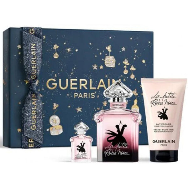 Guerlain La Petite Robe Noire Gift Set 50ml EDP Spray - Body Lotion 75ml - EDP 5ml