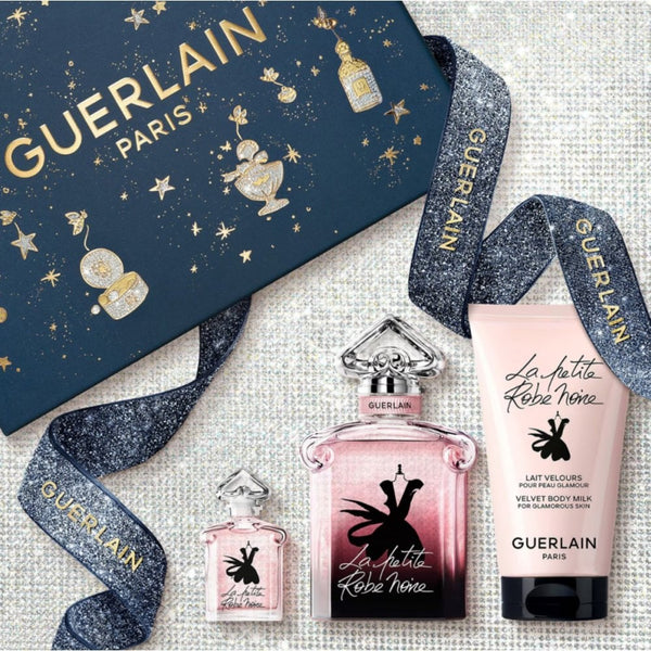 Guerlain La Petite Robe Noire Gift Set 50ml EDP Spray - Body Lotion 75ml - EDP 5ml