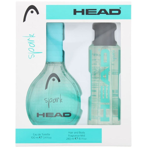 Head Spark Gift Set 100ml EDT Spray - Fragrance Mist 240ml