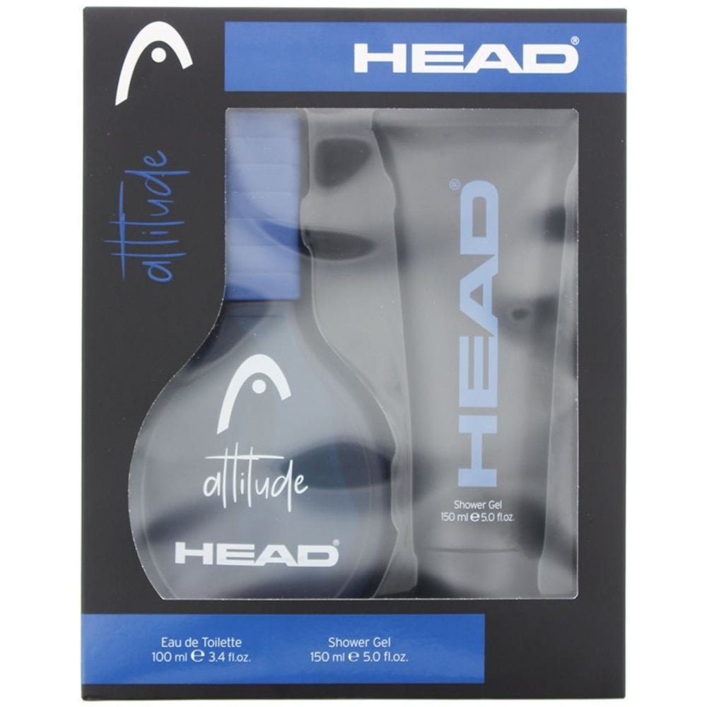 Head Attitude Gift Set 100ml EDT Spray - Shower Gel 150ml