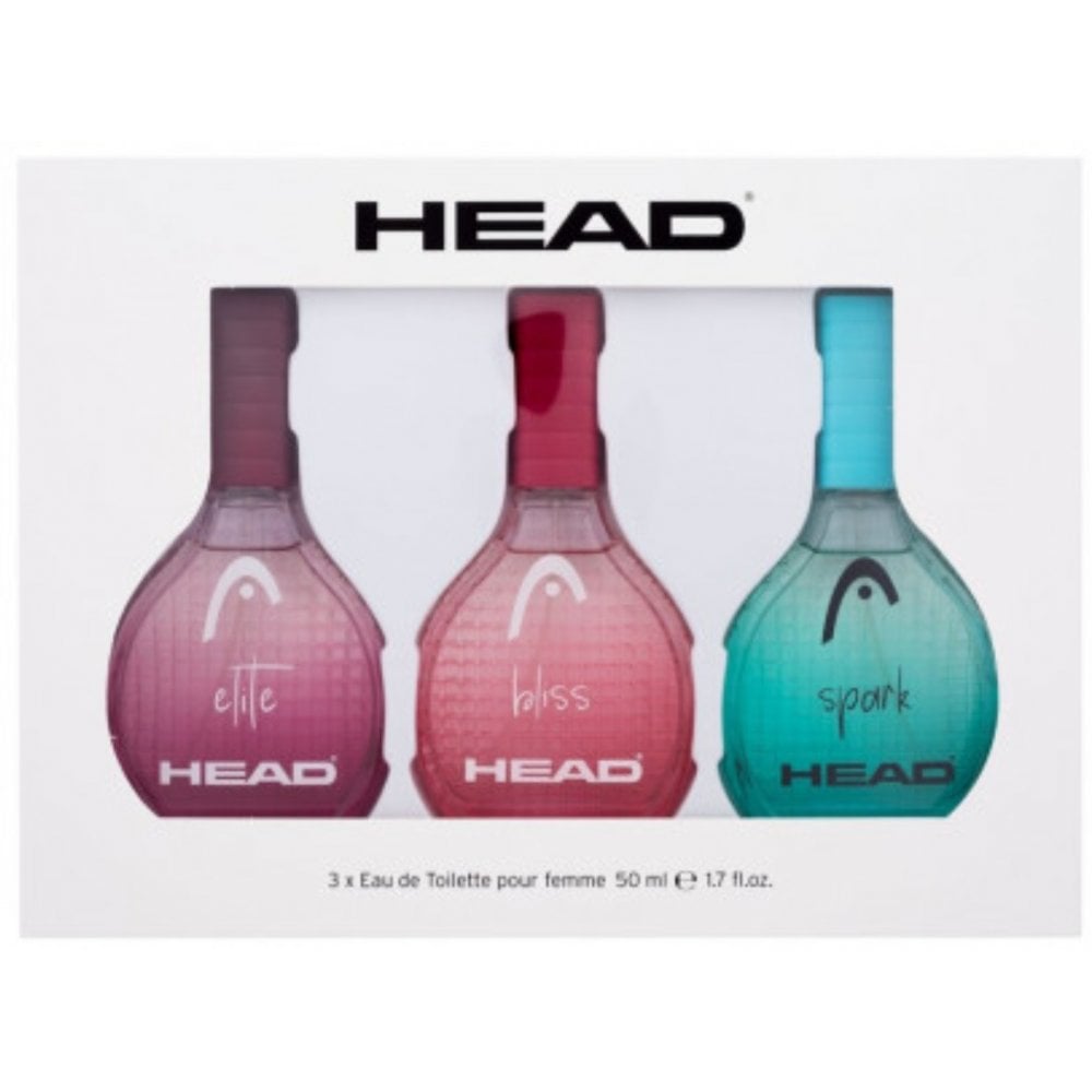 Head Women Gift Set 50ml EDT Spray - Elite EDT Spray- Spark EDT Spray