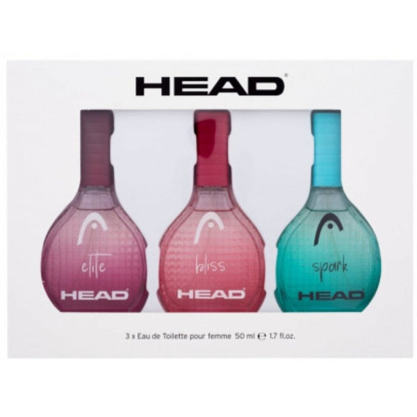 Head Women Gift Set 50ml EDT Spray - Elite EDT Spray- Spark EDT Spray