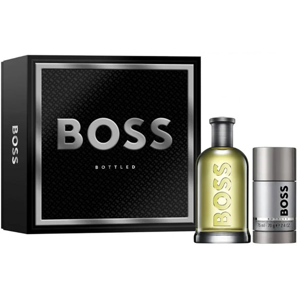 Hugo Boss Bottled Gift Set: 200ml EDT Spray - Deodorant Stick 75ml