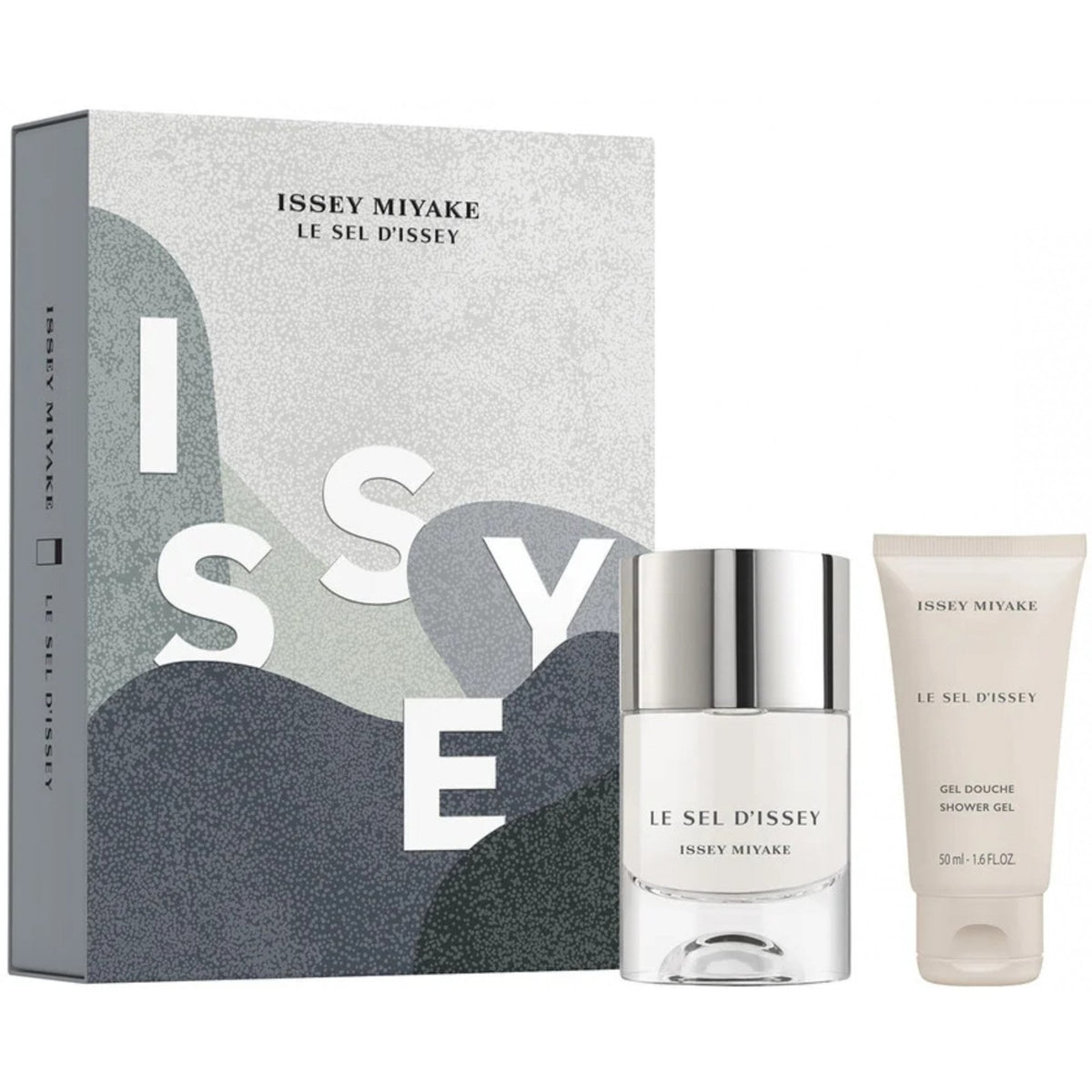 Issey Miyake Le Sel D'issey Gift Set 50ml EDT Spray - Shower Gel 50ml