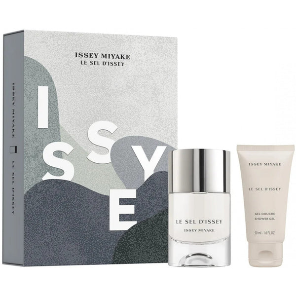 Issey Miyake Le Sel D'issey Gift Set 50ml EDT Spray - Shower Gel 50ml