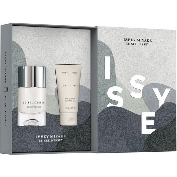 Issey Miyake Le Sel D'issey Gift Set 50ml EDT Spray - Shower Gel 50ml