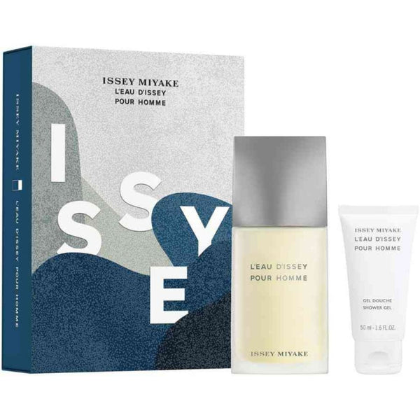Issey Miyake L'eau D'issey Pour Homme Gift Set 75ml EDT Spray - Shower Gel 50ml
