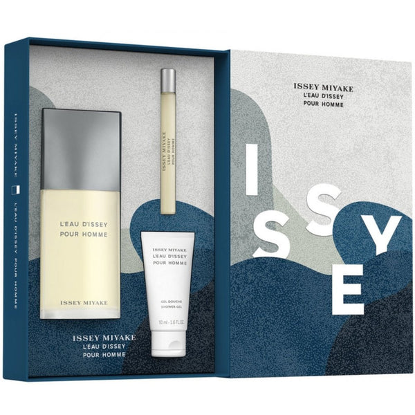 Issey Miyake L'eau D'issey Pour Homme Gift Set 75ml EDT Spray - Shower Gel 50ml