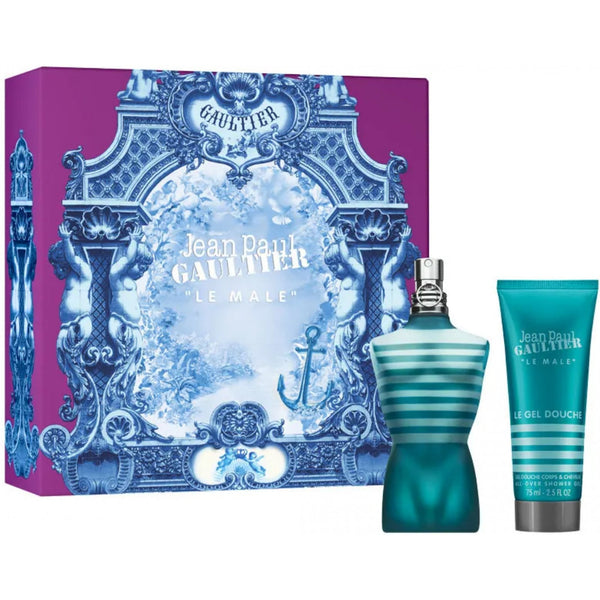 Jean Paul Gaultier Le Male Gift Set 75ml EDT Spray - Shower Gel 75ml