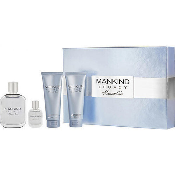 Kenneth Cole Mankind Legacy Gift Set 100ml EDT Spray - Aftershave 100ml - Body Water 150ml - EDT 15ml