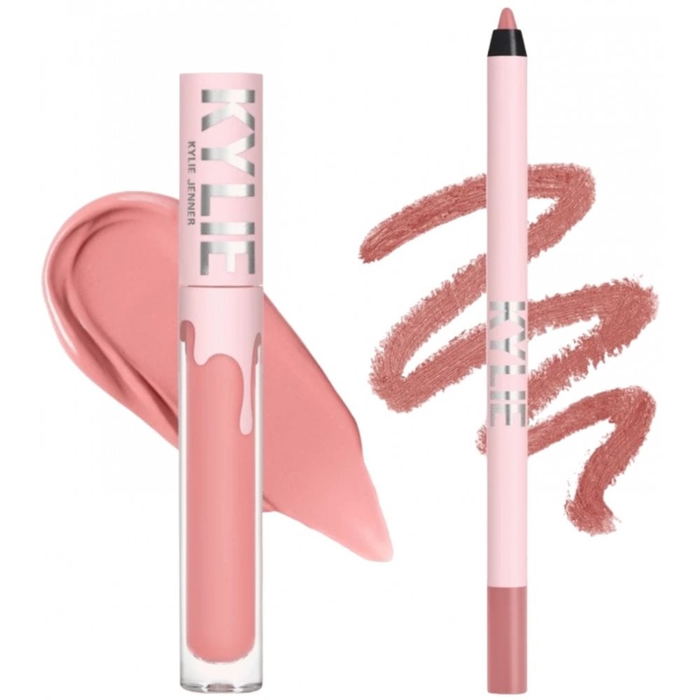 Kylie By Kylie Jenner Matte Lip Kit Liquid Lipstick 3ml + Lip Liner - 300 Koko K