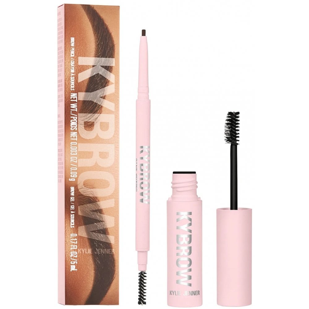 Kylie Jenner Kybrow Set Eyebrow Pencil 0.9g + Eyebrow Gel 5ml - 005 Dark Brown